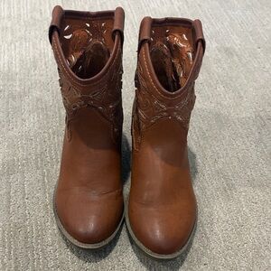 Elegant Brown Ankle Booties